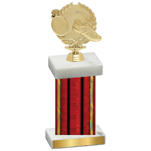 Single Red Glacier Running Trophy