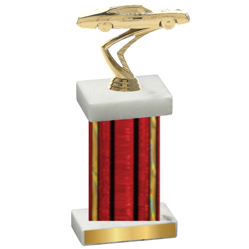 Single Red Glacier Cars Trophy