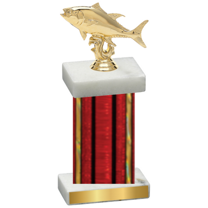 Single Red Glacier Fishing Trophy