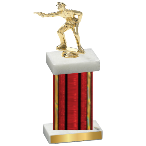 Single Red Glacier Shooter Trophy