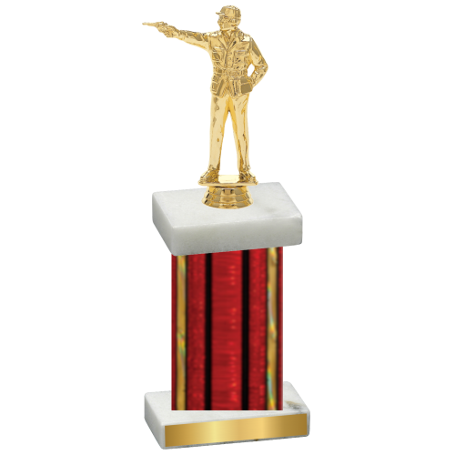 Single Red Glacier Shooter Trophy