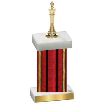 Single Red Glacier Chess Trophy