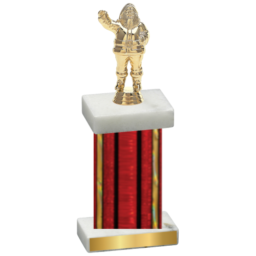 Single Red Glacier Holiday Trophy