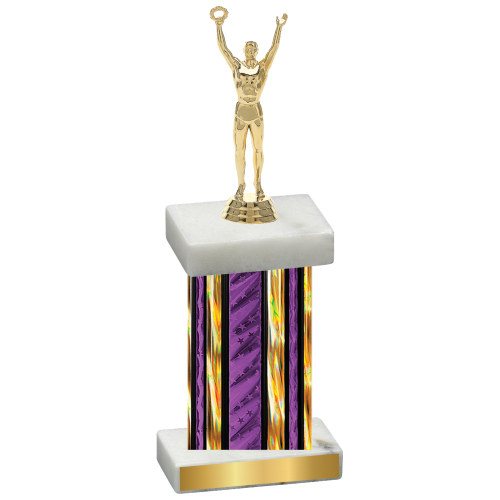 Single Purple Glacier Victory Trophy