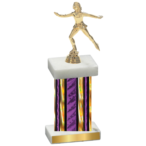 Single Purple Glacier Skater Trophy