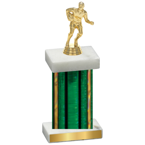 Single Green Glacier Rugby Trophy