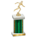 Single Green Glacier Running Trophy