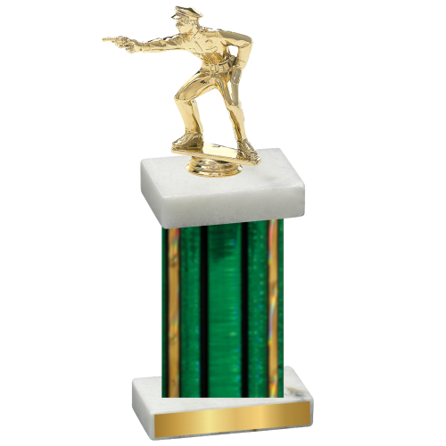 Single Green Glacier Shooter Trophy