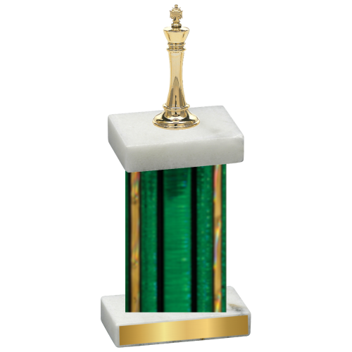 Single Green Glacier Chess Trophy