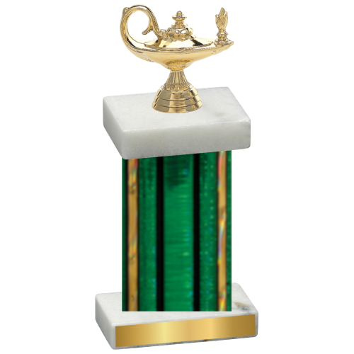 Single Green Glacier Academics Trophy