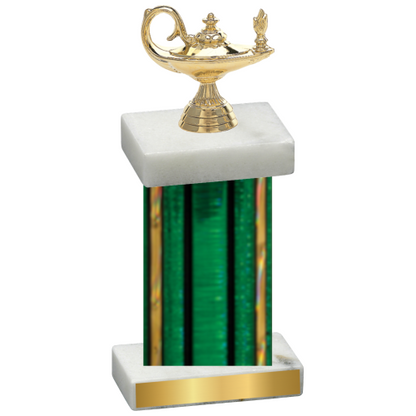 Single Green Glacier Academics Trophy