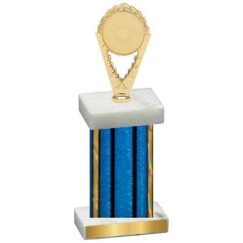 Single Blue Glacier Insert Trophy