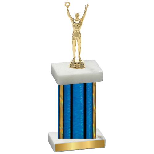 Single Blue Glacier Victory Trophy