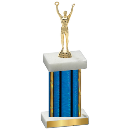 Single Blue Glacier Victory Trophy