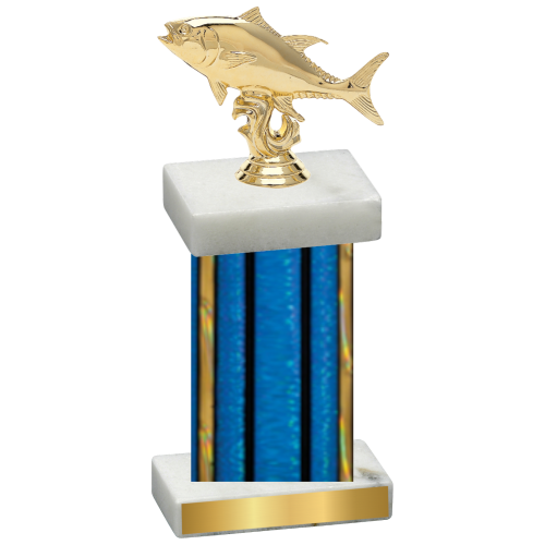 Single Blue Glacier Fishing Trophy