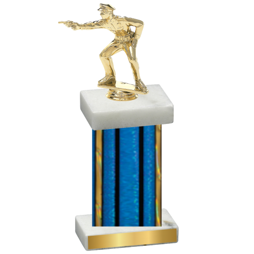 Single Blue Glacier Shooter Trophy