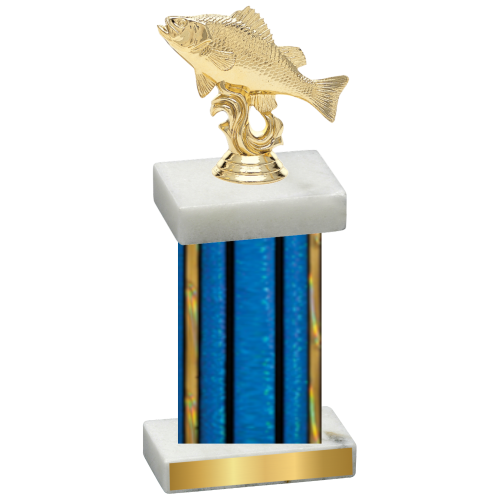 Single Blue Glacier Fishing Trophy