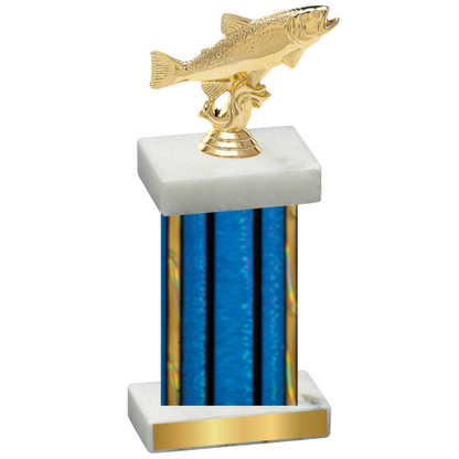 Single Blue Glacier Fishing Trophy