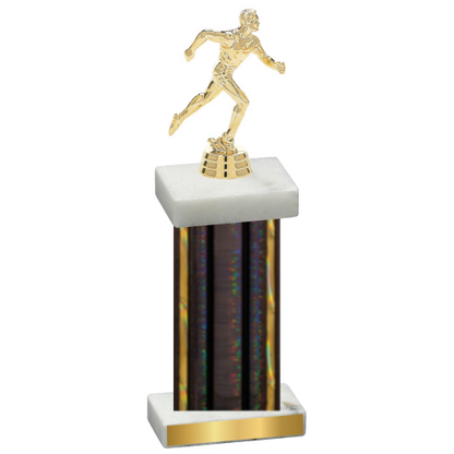 Single Black Glacier Running Trophy