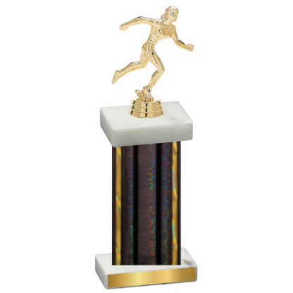 Single Black Glacier Running Trophy