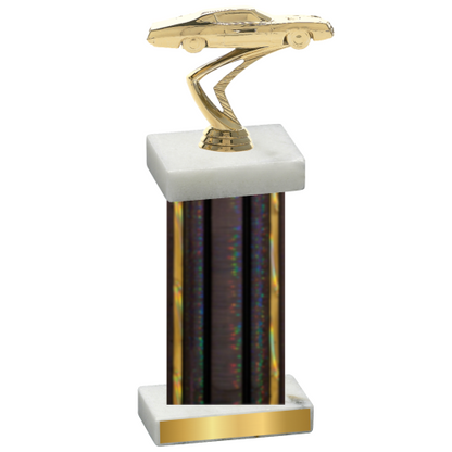 Single Black Glacier Cars Trophy