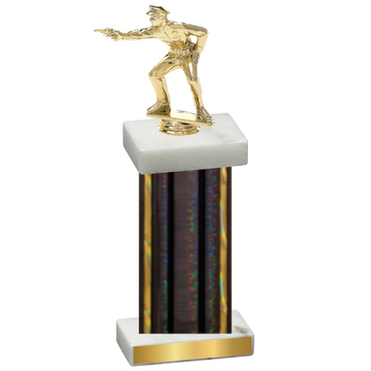 Single Black Glacier Shooter Trophy