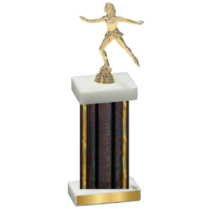 Single Black Glacier Skater Trophy