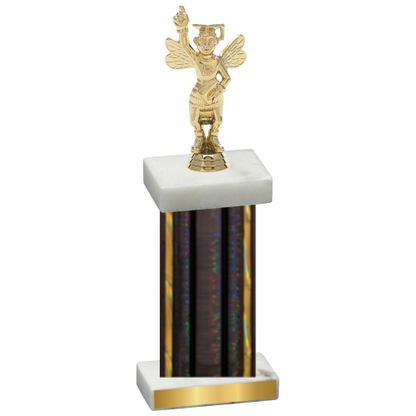 Single Black Glacier Academics Trophy