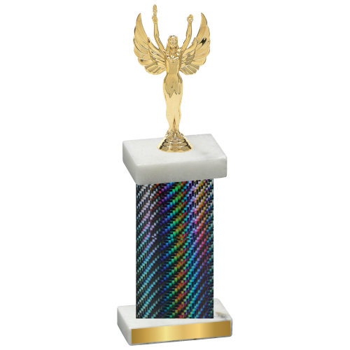 Single Black Carbon Fiber Victory Trophy