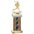 Single Flag USA Lacrosse Trophy