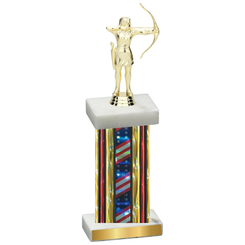 Single Flag USA Archery Trophy