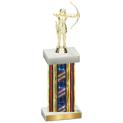 Single Flag USA Archery Trophy