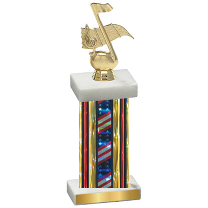 Single Flag USA Music Trophy