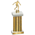 Single Gold Glacier Soccer Trophy