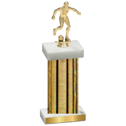 Single Gold Glacier Soccer Trophy