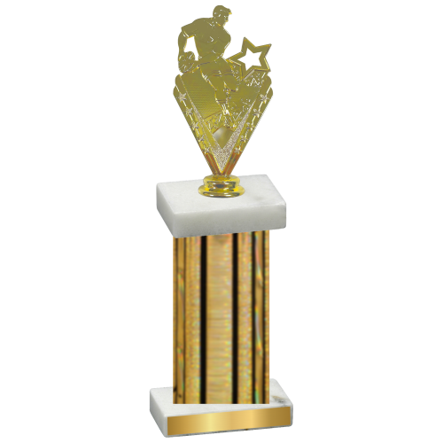 Single Gold Glacier Rugby Trophy