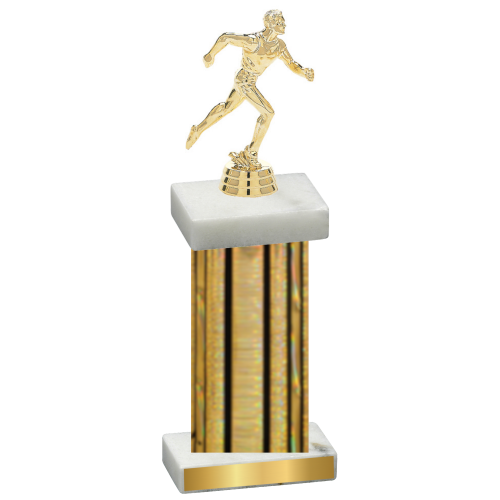 Single Gold Glacier Running Trophy