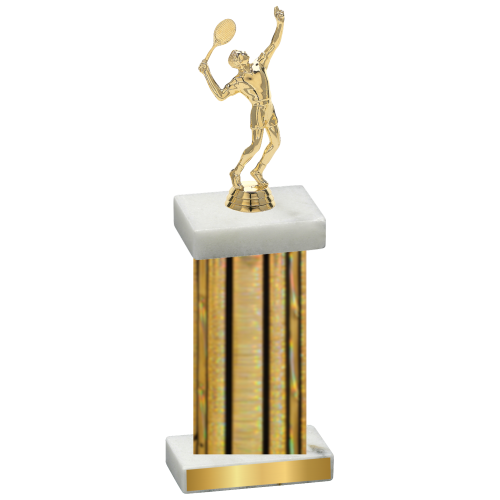 Single Gold Glacier Tennis Trophy