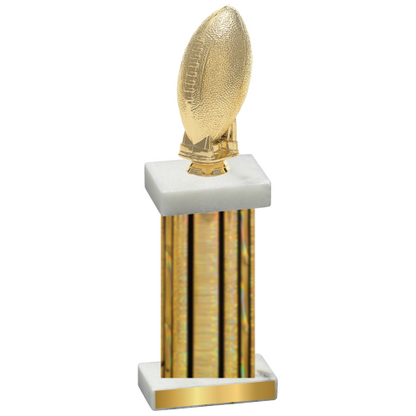 Single Gold Glacier Football Trophy