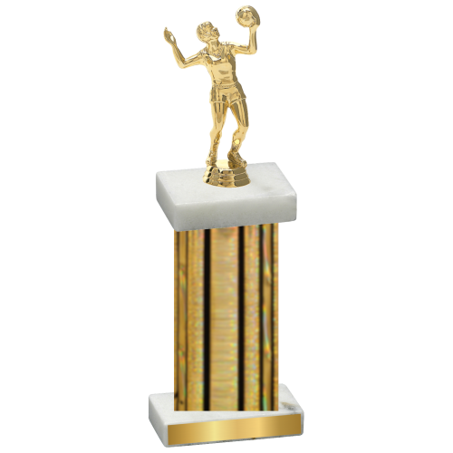 Single Gold Glacier Volleyball Trophy