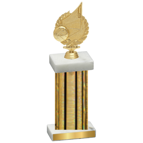 Single Gold Glacier Volleyball Trophy