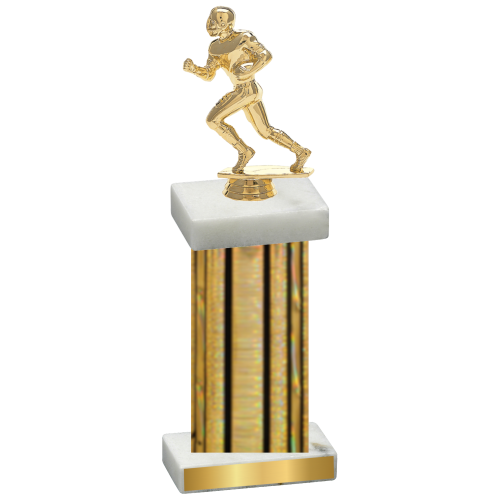 Single Gold Glacier Football Trophy