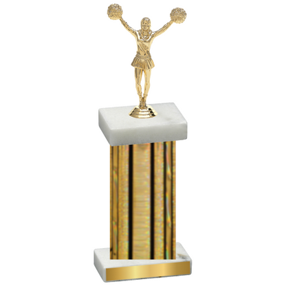 Single Gold Glacier Cheerleading Trophy