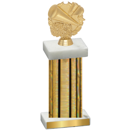 Single Gold Glacier Cheerleading Trophy