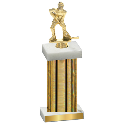 Single Gold Glacier Hockey Trophy