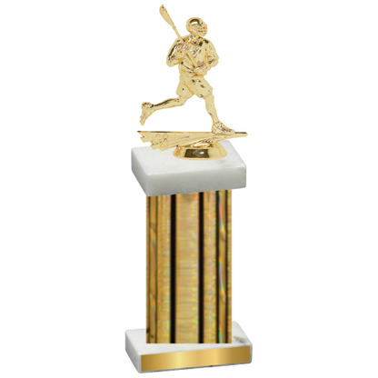 Single Gold Glacier Lacrosse Trophy