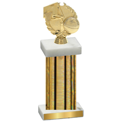 Single Gold Glacier Basketball Trophy