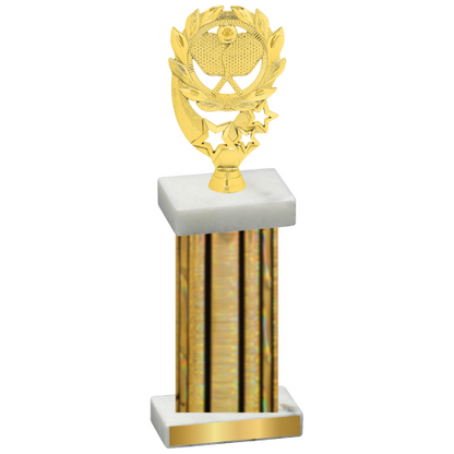 Single Gold Glacier Pickleball Trophy