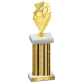 Single Gold Glacier Pickleball Trophy