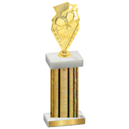 Single Gold Glacier Pickleball Trophy